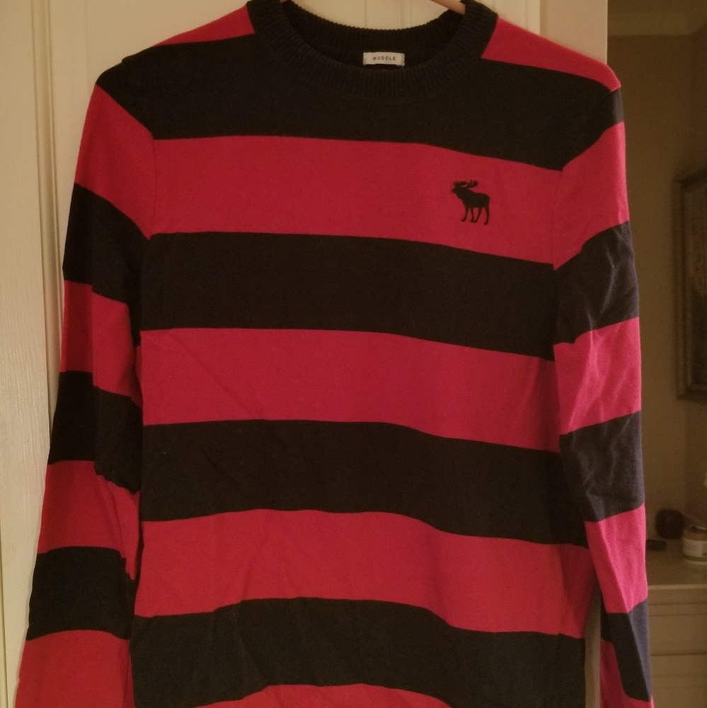 Mens Long Sleeve Shirt Sweater Abercrombie Fitch